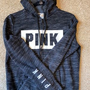 Pink Zip up hoodie
